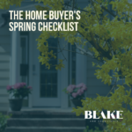 The Home Buyer's Spring Checklist
